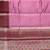 Pink cotton silk banarasi  saree with zari booti & rangkart  work
