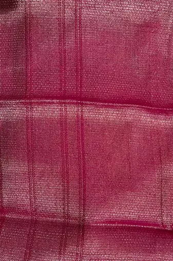 Pink cotton silk banarasi  saree with zari booti & rangkart  work