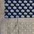 royal blue banarasi silk blend saree with floral zari rangkart work