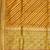 mustard banarasi silk blend saree with floral zari &  minakari work