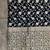 black banarasi silk blend saree with floral  zari jaal work