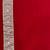 red banarasi silk blend saree with zari booti work