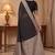 black banarasi silk blend saree with zari booti work