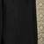 black banarasi silk blend saree with zari booti work