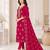 Women’s embroidered unstitched salwar suit dress material with dupatta