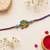kids designer rakhi with roli chawal & raksha bandhan card for brother