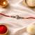 shivling designer rakhi with roli chawal & raksha bandhan card for brother