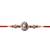 shivling designer rakhi with roli chawal & raksha bandhan card for brother