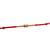 wooden bead thread rakhi with roli chawal & rakshabandhan card