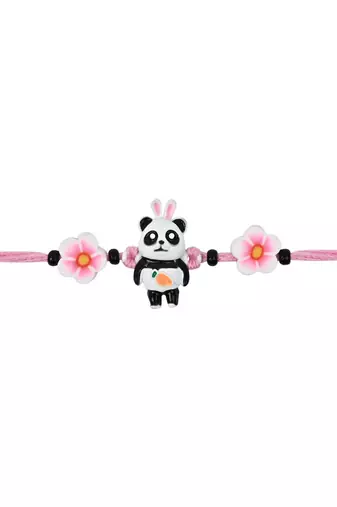 kids cartoon rakhi with roli chawal & rakshabandhan card