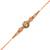 om designer rakhi with roli chawal & rakshabandhan card