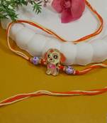 kids cartoon rakhi with roli chawal & rakshabandhan card