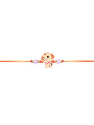 kids cartoon rakhi with roli chawal & rakshabandhan card 3