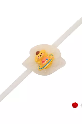 kids cartoon rakhi with roli chawal and raksha bandhan card