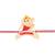 cute ganesha theme kids rakhi with roli chawal and raksha bandhan card