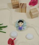 kids cartoon rakhi with roli chawal and raksha bandhan card