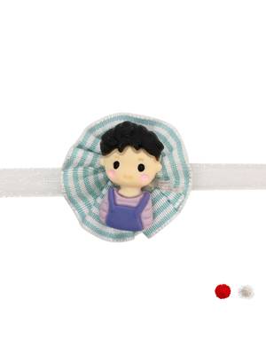 kids cartoon rakhi with roli chawal and raksha bandhan card 3
