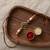 om designer rakhi with roli chawal and raksha bandhan card
