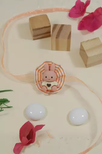 kids cartoon rakhi with roli chawal and raksha bandhan card