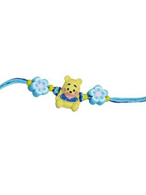 kids cartoon rakhi with roli chawal and raksha bandhan card 3