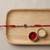rudraksha designer rakhi with roli chawal and raksha bandhan card