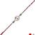 evil eye designer rakhi with roli chawal and raksha bandhan card