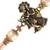 radha krishna designer rakhi with roli chawal and raksha bandhan card