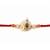 designer rakhi with roli chawal and raksha bandhan card