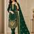 Women’s embroidered unstitched salwar suit dress material with dupatta