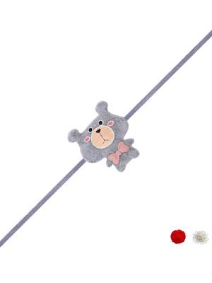 kids cartoon rakhi with roli chawal and raksha bandhan card 2