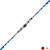 blue stone designer rakhi with roli chawal and raksha bandhan card