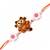 kids cartoon rakhi with roli chawal and raksha bandhan card