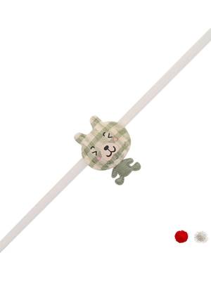 kids cartoon rakhi with roli chawal and raksha bandhan card 2