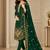 Women’s embroidered unstitched salwar suit dress material with dupatta