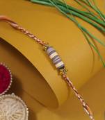 clay kids rakhi with roli chawal and raksha bandhan cards