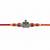 designer rudraksha rakhi with roli chawal and raksha bandhan cards