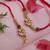 designer om rakhi with roli chawal and raksha bandhan cards
