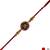 designer om rakhi with roli chawal and raksha bandhan cards