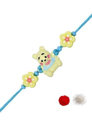 kids rakhi with roli chawal and raksha bandhan cards 3