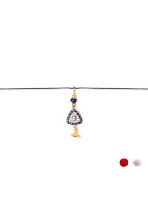 evil eye rakhi with roli chawal and raksha bandhan cards 4