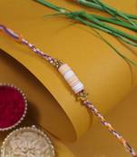 clay kids rakhi with roli chawal and raksha bandhan cards