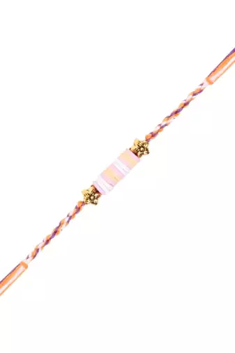 clay kids rakhi with roli chawal and raksha bandhan cards