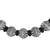 Oxidised Silver Bead Necklace For Women | Black Thread Tribal Choker | Boho Jewellery
