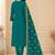 Women’s embroidered unstitched salwar suit dress material with dupatta
