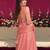 Pink fandy silk  party wear embroidery anarkali suit set