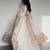 Off white vichitra silk wear embroidery anarkali suit set
