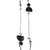Black Oxidised Silver Chain Ear Cuff Earring For Women | Boho Ear Connector