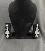 Oxidised Silver Peacock Jhumka Earrings for Women, Traditional Long Drop Earrings for Navratri Garba Wedding