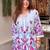 Off white cotton printed kurta with pant
