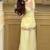 Yellow georgette embroidery lace border work kurta palazzo set
